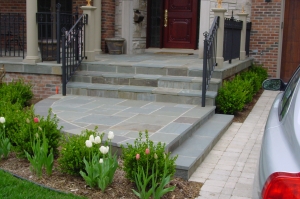 Natural Blue Stone Porch & Steps