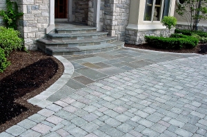 Natural Blue Stone Porch & Steps