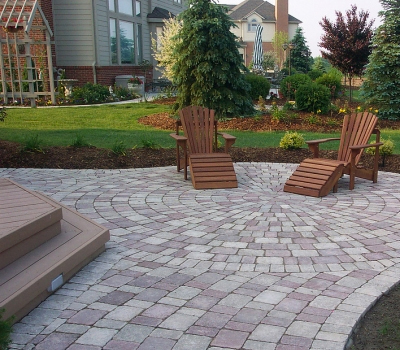 Beautiful Brick Paver Patio