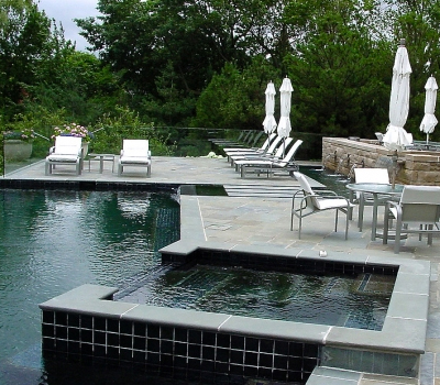 Past Work | Stone & Brick Hardscape | SDS Stone Paving Oakland County MI - pools